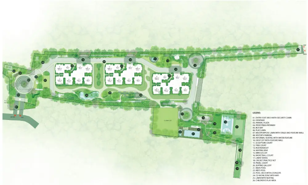 Dsr Apartments Hopefarm master plan