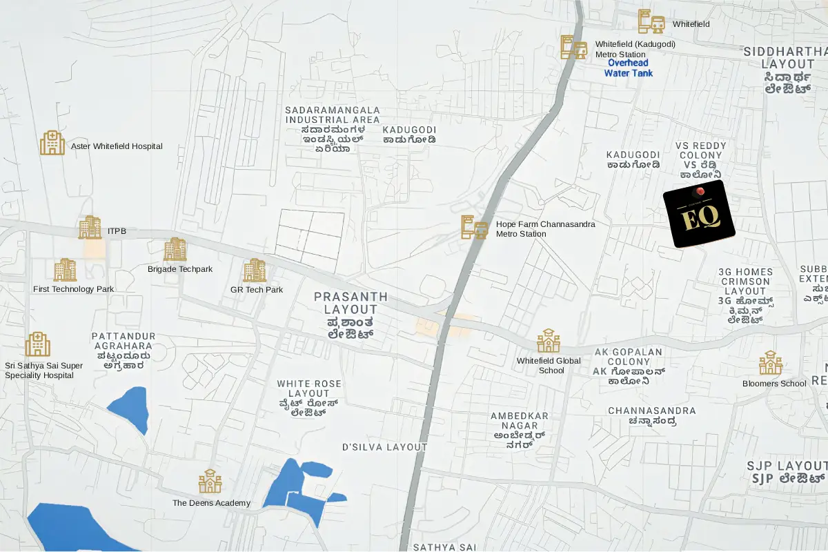 dsr flats whitefield location