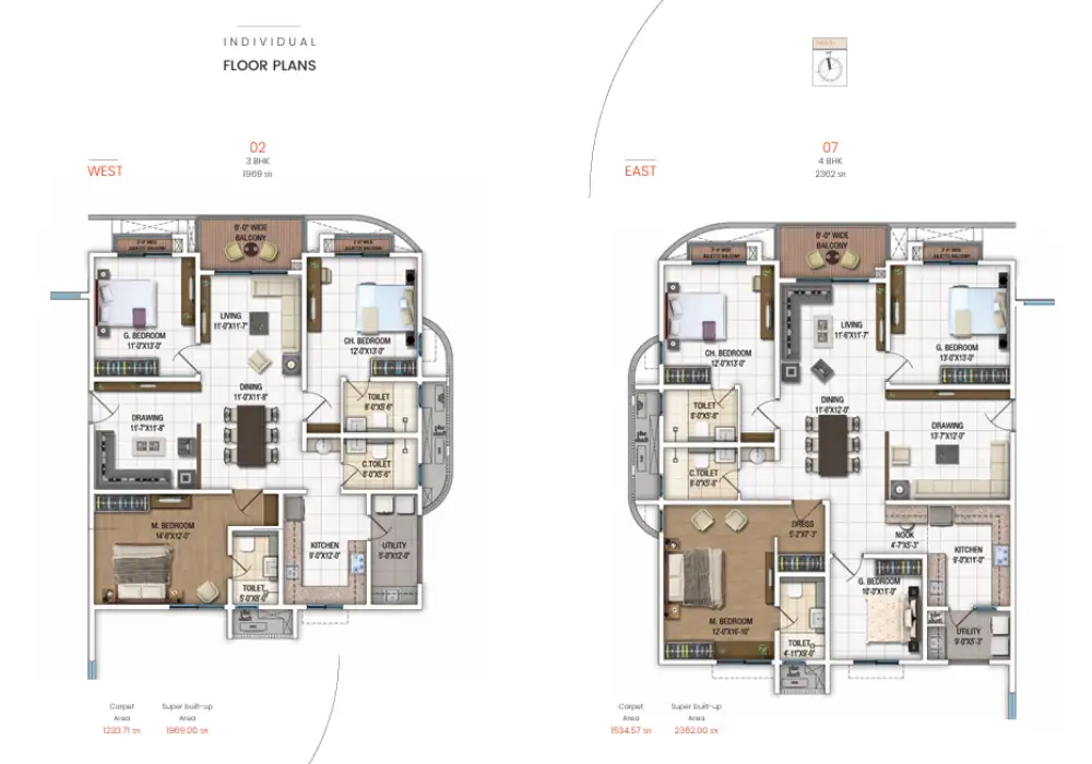 dsr evoq individual floor plan